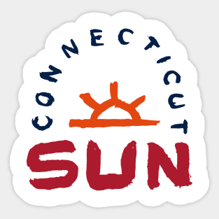 Connecticut Suuuun 06 Sticker